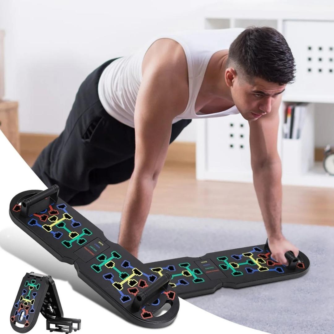 Planche de Pompes Multizone – Entraînement Ciblé, Résultats Précis. ((Multi-Zone Push-Up Board – Targeted Training)